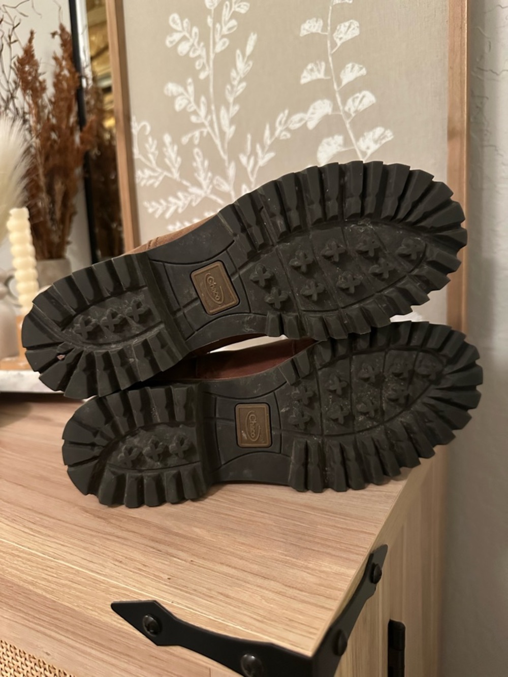 Chaco Brown Suede Chelsea Booties - Picture 4 of 6